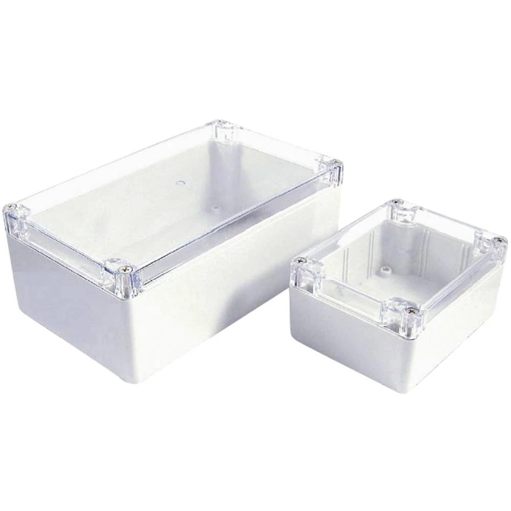 Axxatronic 7200-232C Instalacijsko kućište 222 x 146 x 75 Polikarbonat Bijela, Bistra 1 ST slika