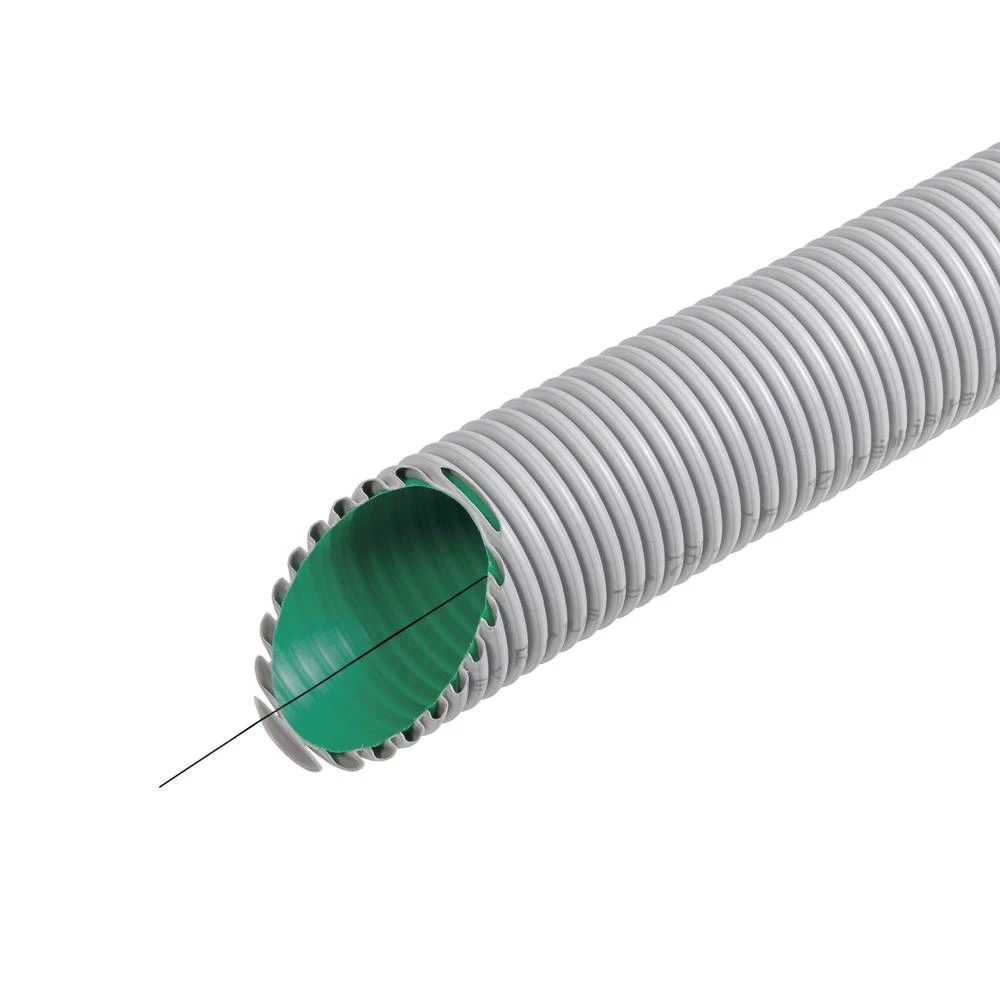 Fränkische Rohrwerke 19230125 KabuflexRplus125 spiralna cijev siva 25 m slika