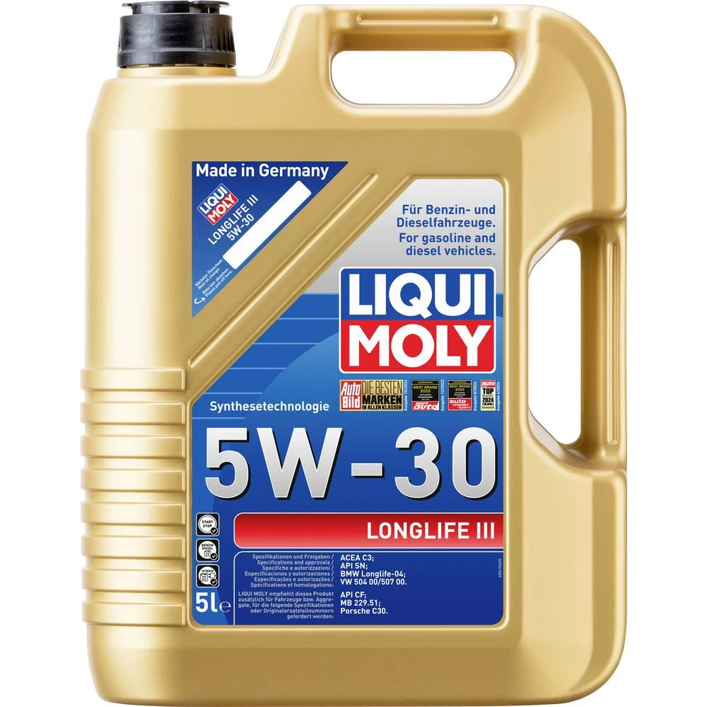 Liqui Moly Longlife III 5W-30 20647 motorno ulje 5 l slika