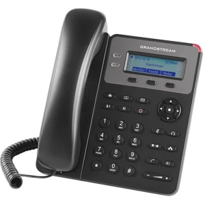 Grandstream SIP GXP-1615 Entry mit PoE telefon s kabelom, voip poe zaslon u boji siva, crna slika