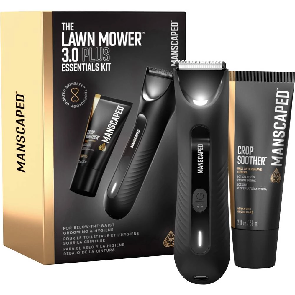MANSCAPED The Lawn Mower 3.0 Plus aparat za podrezivanje brade, aparat za šišanje crna slika
