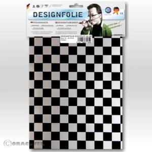 Dizajnerska folija Oracover Easyplot Fun 4 95-091-071-B (D x Š) 300 mm x 208 cm Srebrno-crna slika