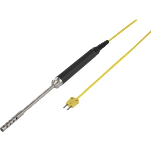 Senzor zraka VOLTCRAFT TP-204 -100 Do 600 °C Tip tipala K Kalibriran po Tvornički standard (vlastiti) slika