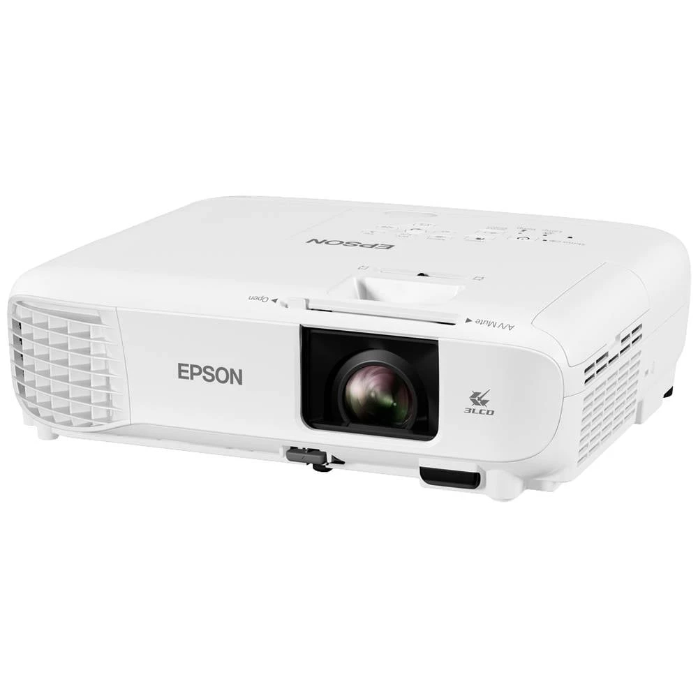 Epson beamer EB-W49 3LCD ANSI-lumen: 3800 lm 1280 x 800 WXGA 16000 : 1 bijela slika