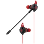 DELTACO GAMING GAM-076 igre In Ear Headset žičani stereo crna, crvena  slušalice s mikrofonom