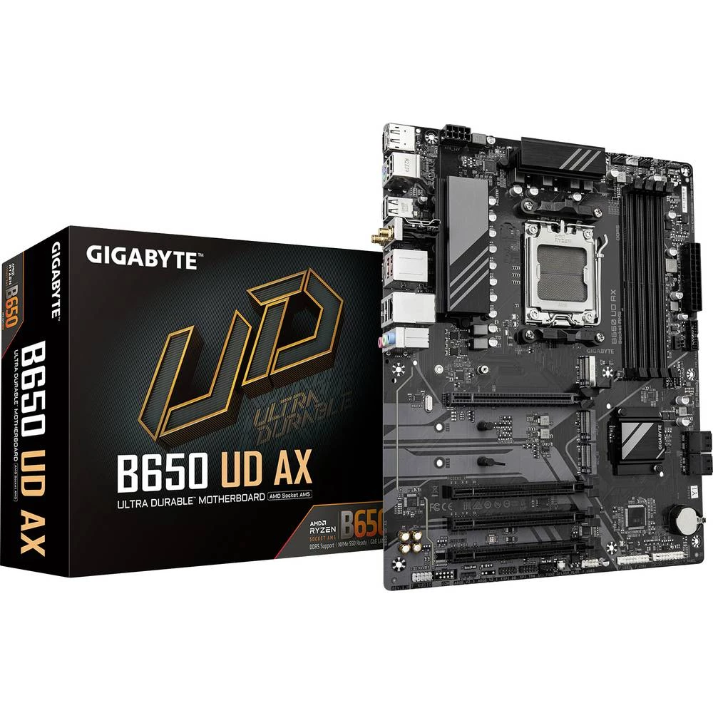 Gigabyte B650 matična ploča Faktor oblika (detalji) ATX Set čipova matične ploče AMD® B650 slika