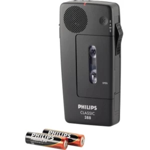 Analogni diktafon Philips Pocket Memo 388 Classic Vrijeme snimanja (maks.) 30 min Crna Uklj. remen za zapešće slika