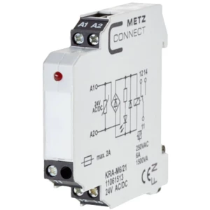 spojni modul 24, 24 V/AC, V/DC (max) 1 prebacivanje Metz Connect 11061513  1 St. slika