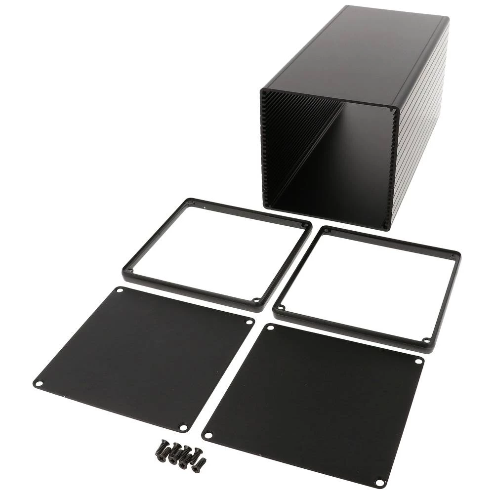 Hammond Electronics 1455NS2201BK univerzalno kućište aluminij ekstrudirani crna 1 St. slika