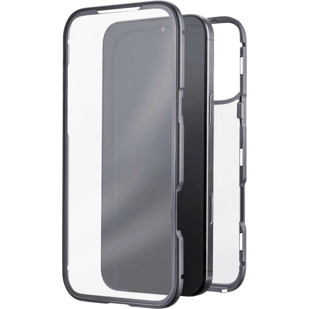 Black Rock 360° Glass etui Apple iPhone 17 Pro Max crna induktivno punjenje 00080459 slika