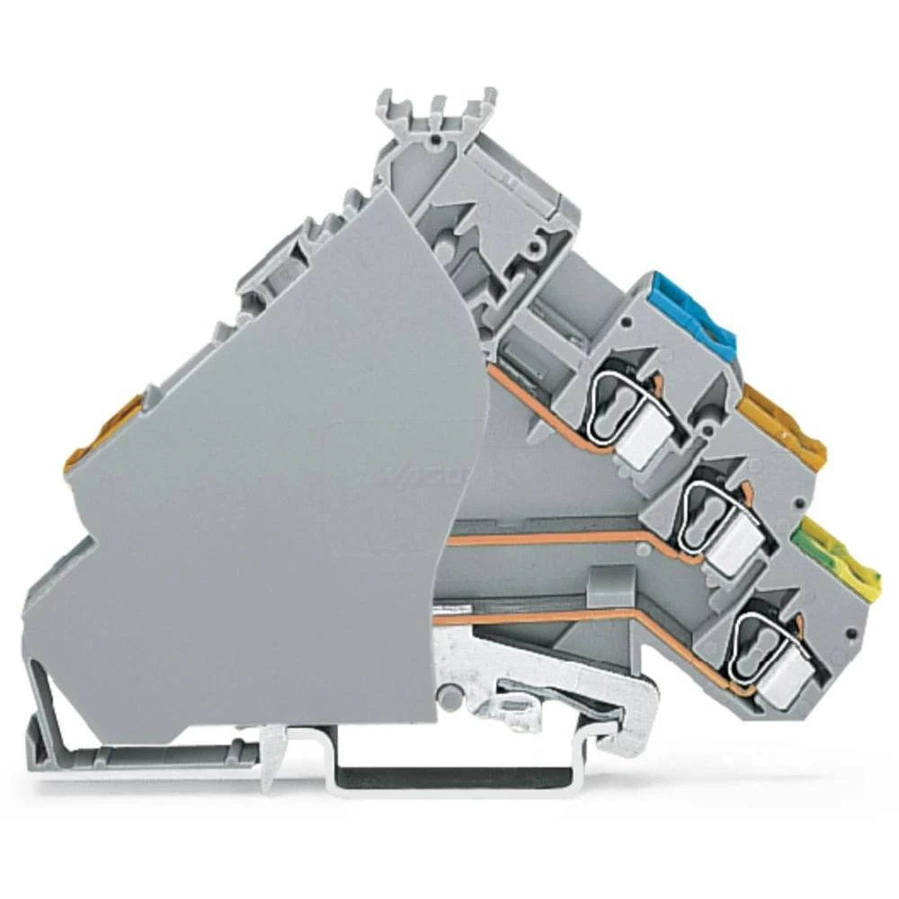 WAGO 280-575/280-320 aktivatorska stezaljka 6 mm opruga Dostupnost: l siva 50 St. slika