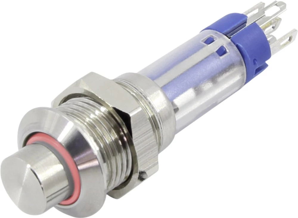 TRU COMPONENTS TC-GQ10-K-11E/R/24V/S203 pritisna tipka 1 kom. slika