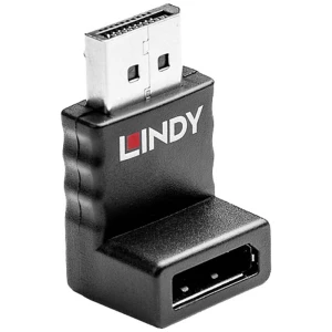 LINDY 41365 DisplayPort adapter [1x muški konektor displayport - 1x ženski konektor displayport] crna slika