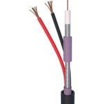 Audio i video kabel 2 x 1 mm² Crna ELAN 83101 Roba na metre