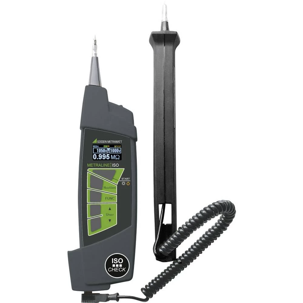Gossen Metrawatt Metraline ISO CHECK mjerač izolacije 50 V, 100 V, 250 V, 500 V, 1000 V 1 GΩ slika