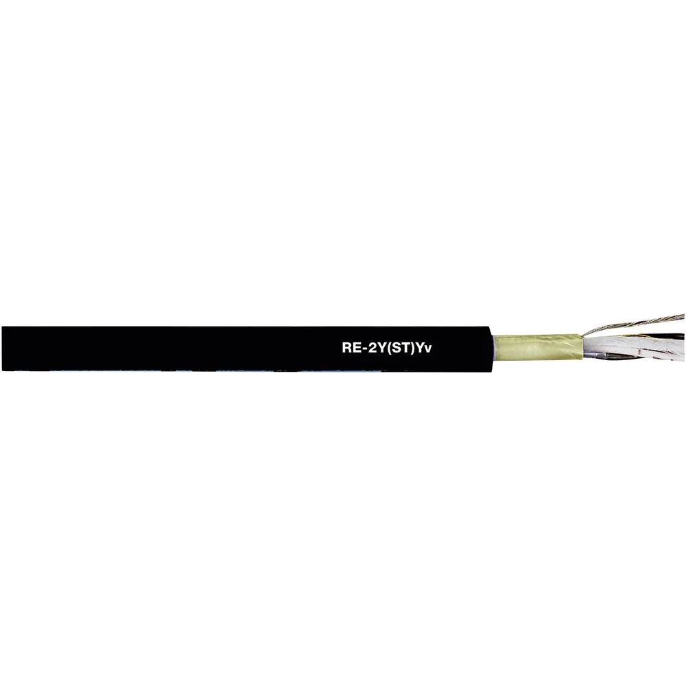 LAPP 32413/100 vod za prijenos podataka RE-2Y(ST)Yv 4 x 2 x 0.5 mm² crna 100 m slika