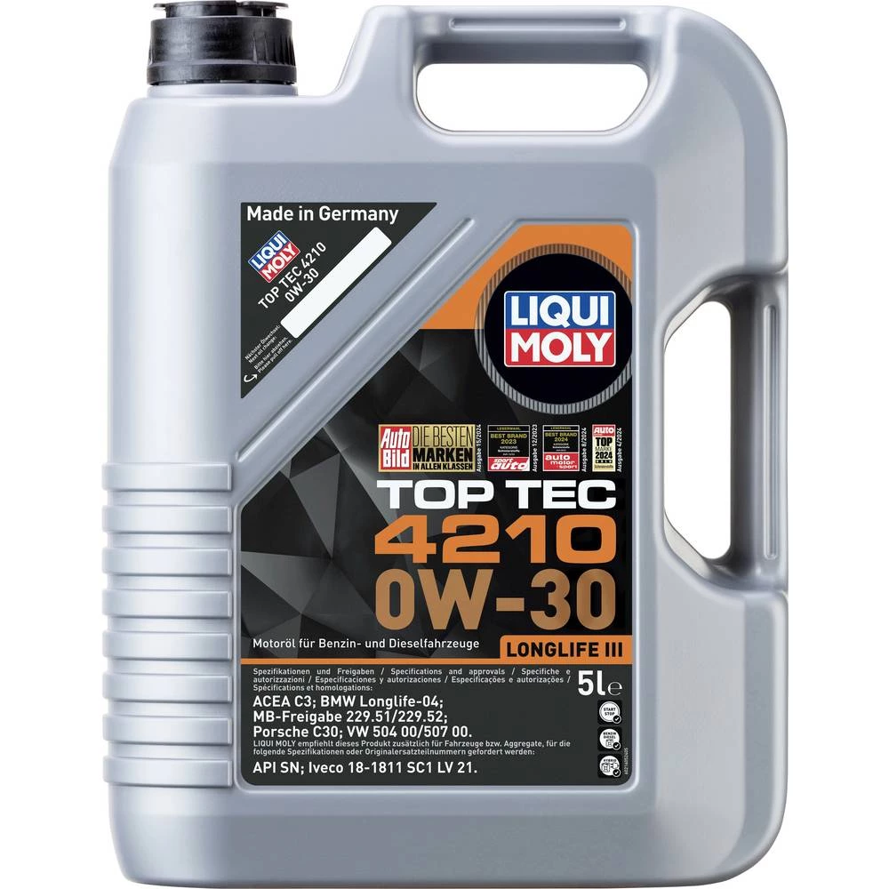 Liqui Moly Top Tec 4210 0W-30 21605 motorno ulje 5 l slika