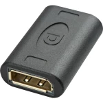 LINDY 41020 DisplayPort adapter [1x ženski konektor DisplayPort - 1x ženski konektor DisplayPort] crna