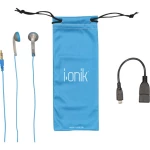 Komplet pribora, slušalice, OTG kabel i vrećica od mikrovlakana za tablete i pametne telefone