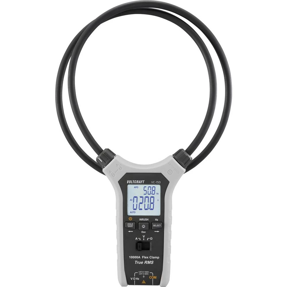 VOLTCRAFT VC-15D adapter za strujna kliješta Mjerni raspon A/AC (raspon): 10000 A (max) fleksibilne slika