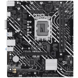 Asus PRIME H610M-K matična ploča Baza Intel® 1700 Faktor oblika (detalji) Micro-ATX Set čipova matične ploče Intel® H610 slika