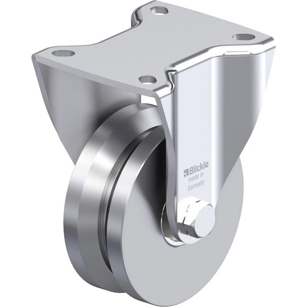 Blickle 331314 BH-DSPK 101K-1 fiksni kotač od čeličnog lima Promjer kotača: 100 mm Nosivost (maks.): 600 kg kom. slika