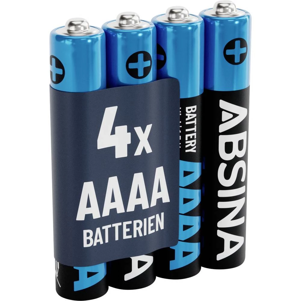 Absina mini (AAAA) baterija mini (AAAA) alkalno-manganov 1.5 V 500 4 kom. slika