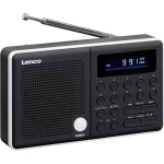 UKW Prijenosni radio Lenco MPR-034 SD, USB, UKW Mogućnost punjenja Crna, Bijela