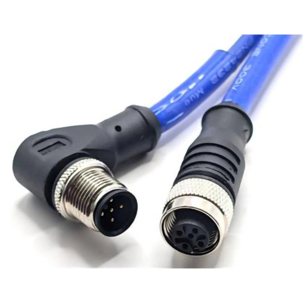 Mueller Electric C5BC82M010 utični konektor za senzor/aktivator M12 kutni muški konektor, žženski konektor, ravni 10 m B slika