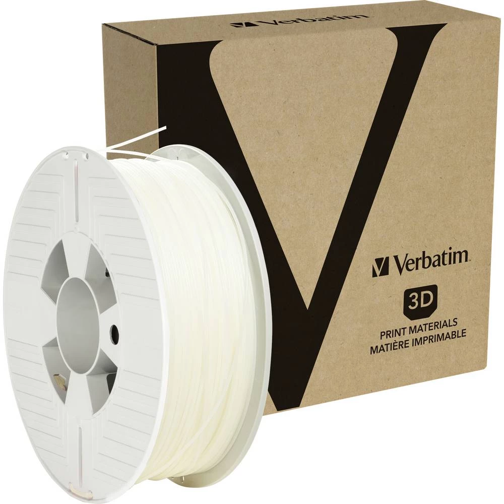 Verbatim 55952 55952 3D pisač filament PP (polipropilen) visoka krutost, visoka vlačna čvrstoća 1.75 mm 500 g prirodna 1 slika