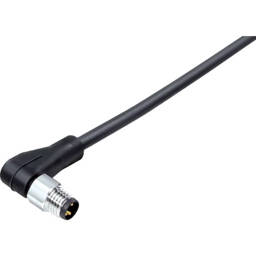 binder 77 3703 0000 50006-0500-20 utični konektor za senzor/aktivator, konfekcionirani kutni muški konektor 5 m Broj pol slika