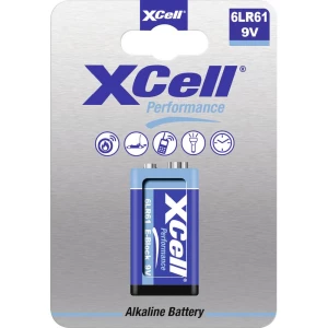 XCell 6LR61HP 9 V block baterija alkalno-manganov 9 V 1 St. slika