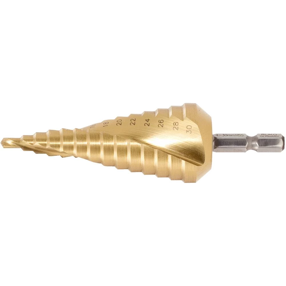 KS Tools 330.2343 HSS TiN stupanjsko svrdlo DIN 1412 C 1 kom. slika