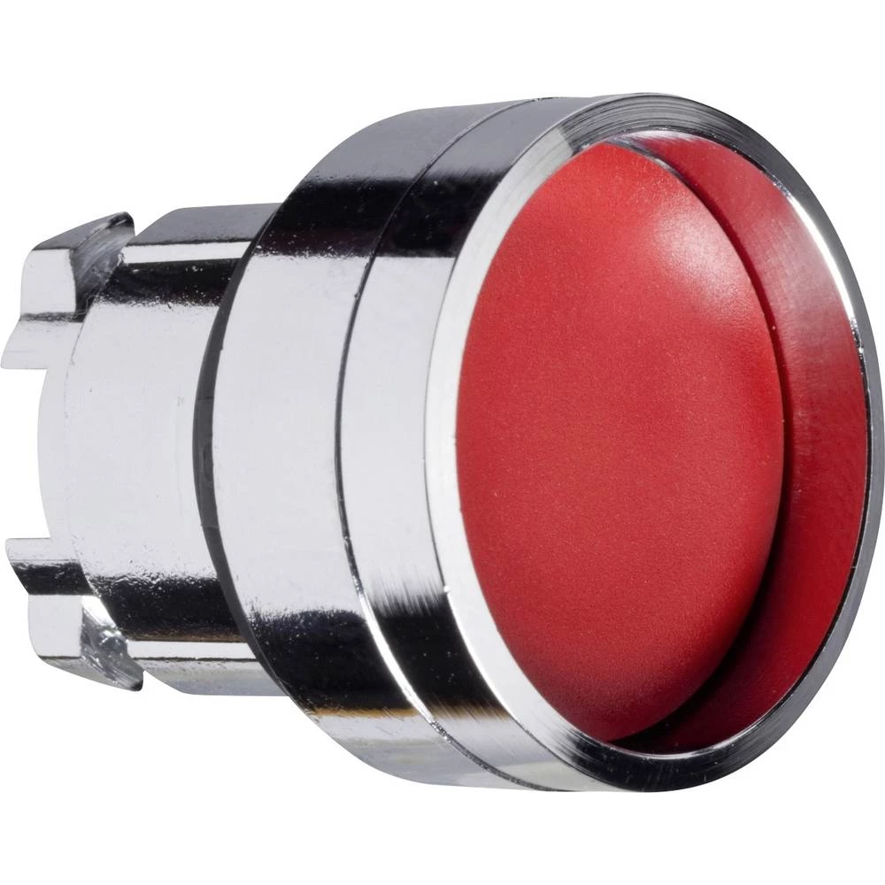 Schneider Electric ZB4BA46 prednji element za tipku ponovno postavljiv (Ø) 22 mm neobilježeno krom boja, crvena 1 St. slika