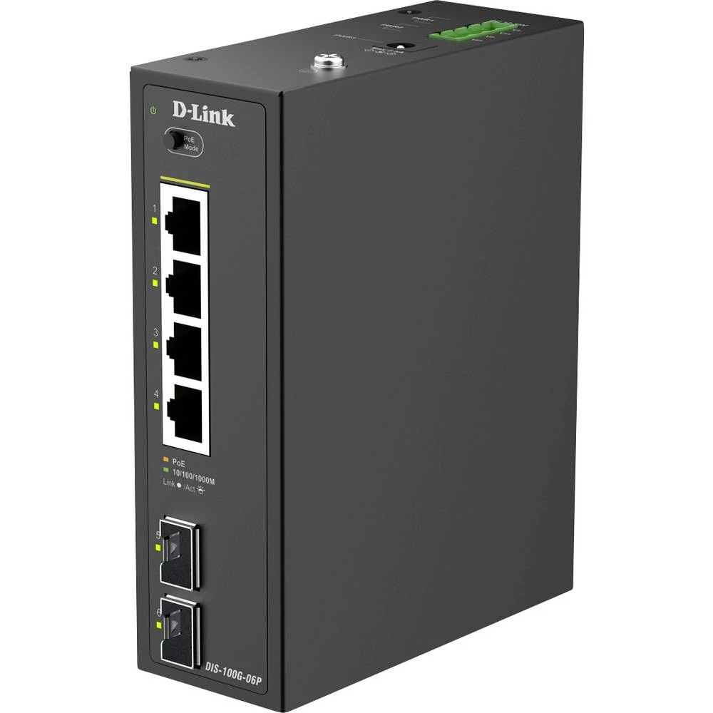 D-Link DIS-100G-06P mrežni preklopnik 12 GBit/s slika