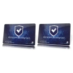 Makaka on the run RFID NFC blokerska kartica (D x Š) 85.60 mm x 53.98 mm Plava boja 2 ST