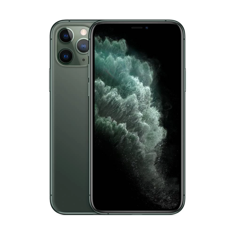 Apple refurbished iPhone 11 pro Renewd® (razred A) 64 GB 5.8 palac (14.7 cm)  iOS 13 12 Megapiksela noćno zelena slika
