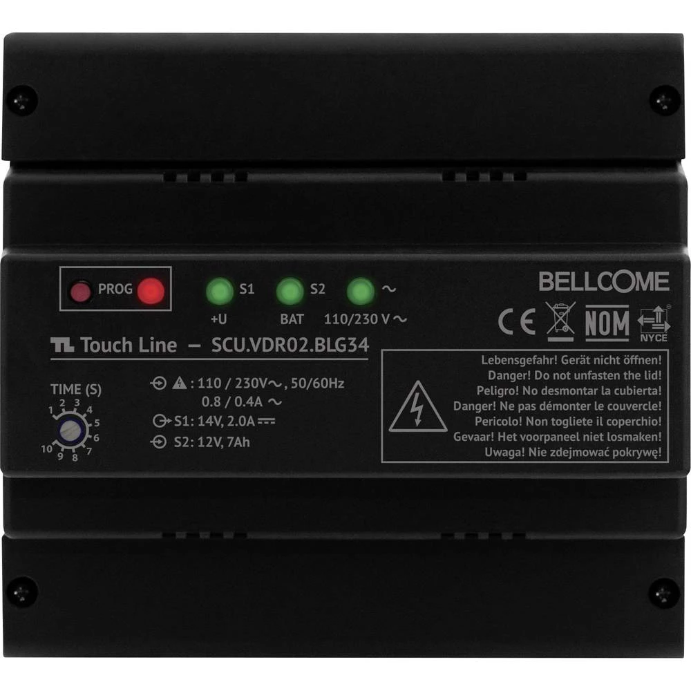 Bellcome SCU.VDR02.BLG34 Video-portafon Crna