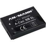 Kamera-akumulator Ansmann Zamjenjuje originalnu akU. bateriju NB-5L 3.7 V 850 mAh A-Can NB 5 L