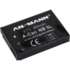 Kamera-akumulator Ansmann Zamjenjuje originalnu akU. bateriju NB-5L 3.7 V 850 mAh A-Can NB 5 L slika