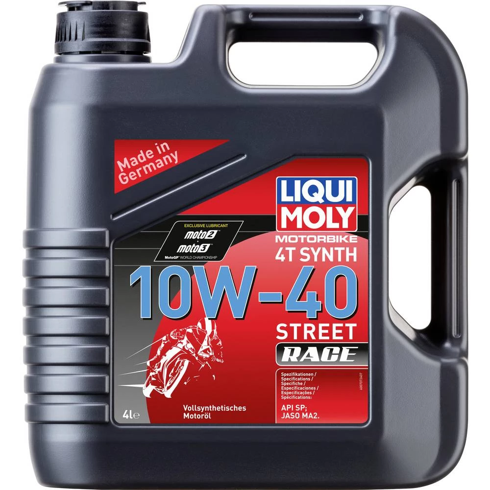 Liqui Moly Motorbike 4T Synth 10W-40 Street Race 20754 ulje za 4-taktne motore 4 l slika