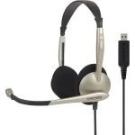 KOSS CS100 pc naglavne slušalice sa mikrofonom USB sa vrpcom na ušima crna, zlatna