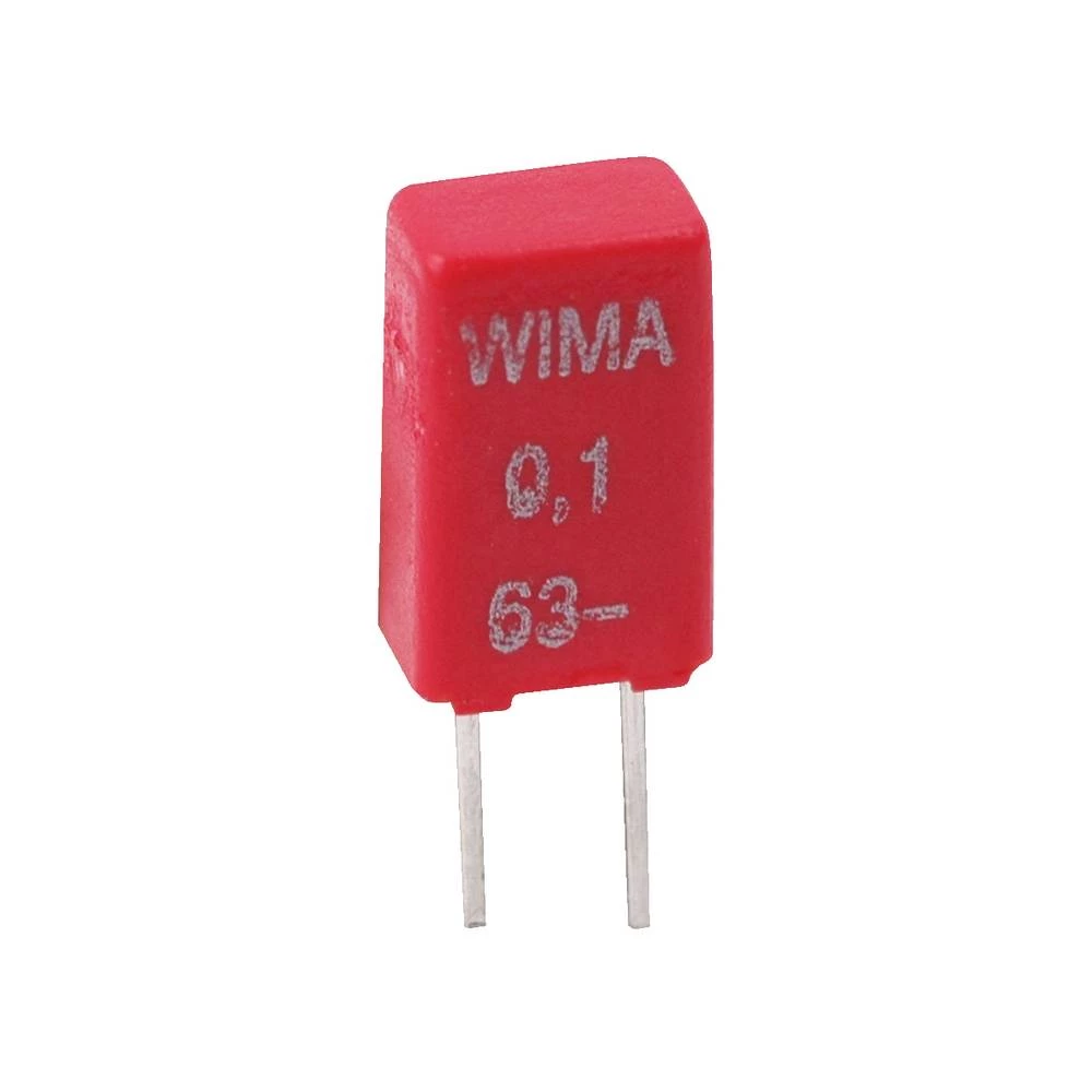 Wima MKS0C023300B00KSSD 1 kom. folijski kondenzator MKT radijalno ožičen 63 V/DC, 40 V/AC 10 % (D x Š x V) 4.6 x 2.5 x 7. slika