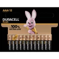 Duracell Plus-AAA CP12 micro (AAA) baterija alkalno-manganov 1.5 V 12 St. slika