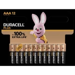 Duracell Plus-AAA CP12 micro (AAA) baterija alkalno-manganov 1.5 V 12 St.
