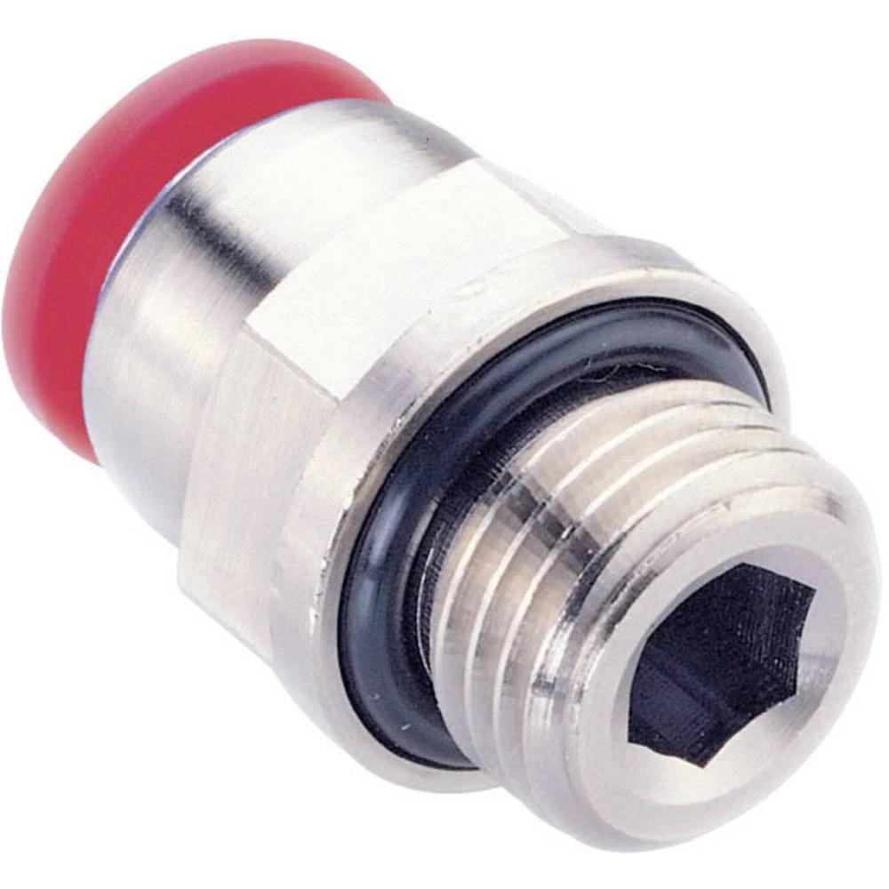 IMI NORGREN ravni priključak C02250428 Norgren  Vanjski navoj: 1/4"  Ø cijevi: 4 mm   1 St. slika