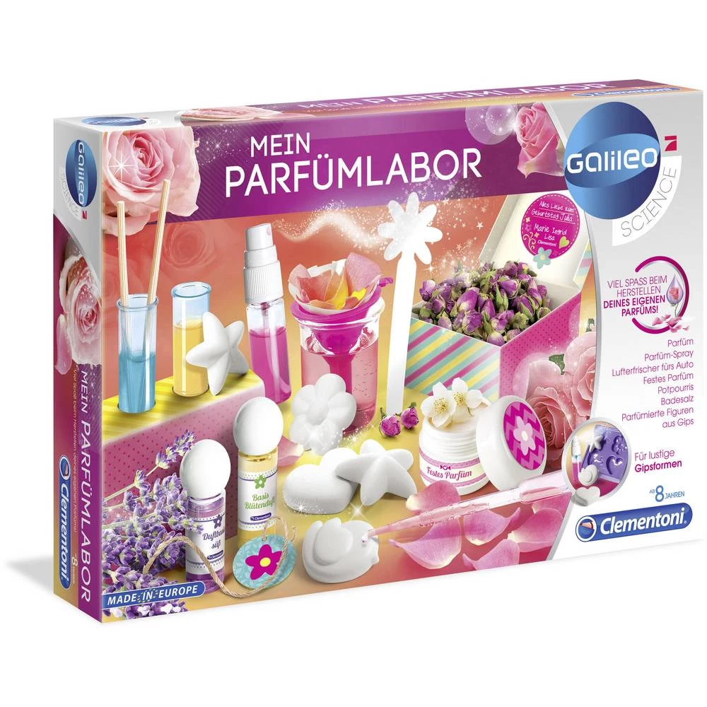 Clementoni 59070.4 Galileo - Mein Parfümlabor eksperimentalni set iznad 8 godina slika