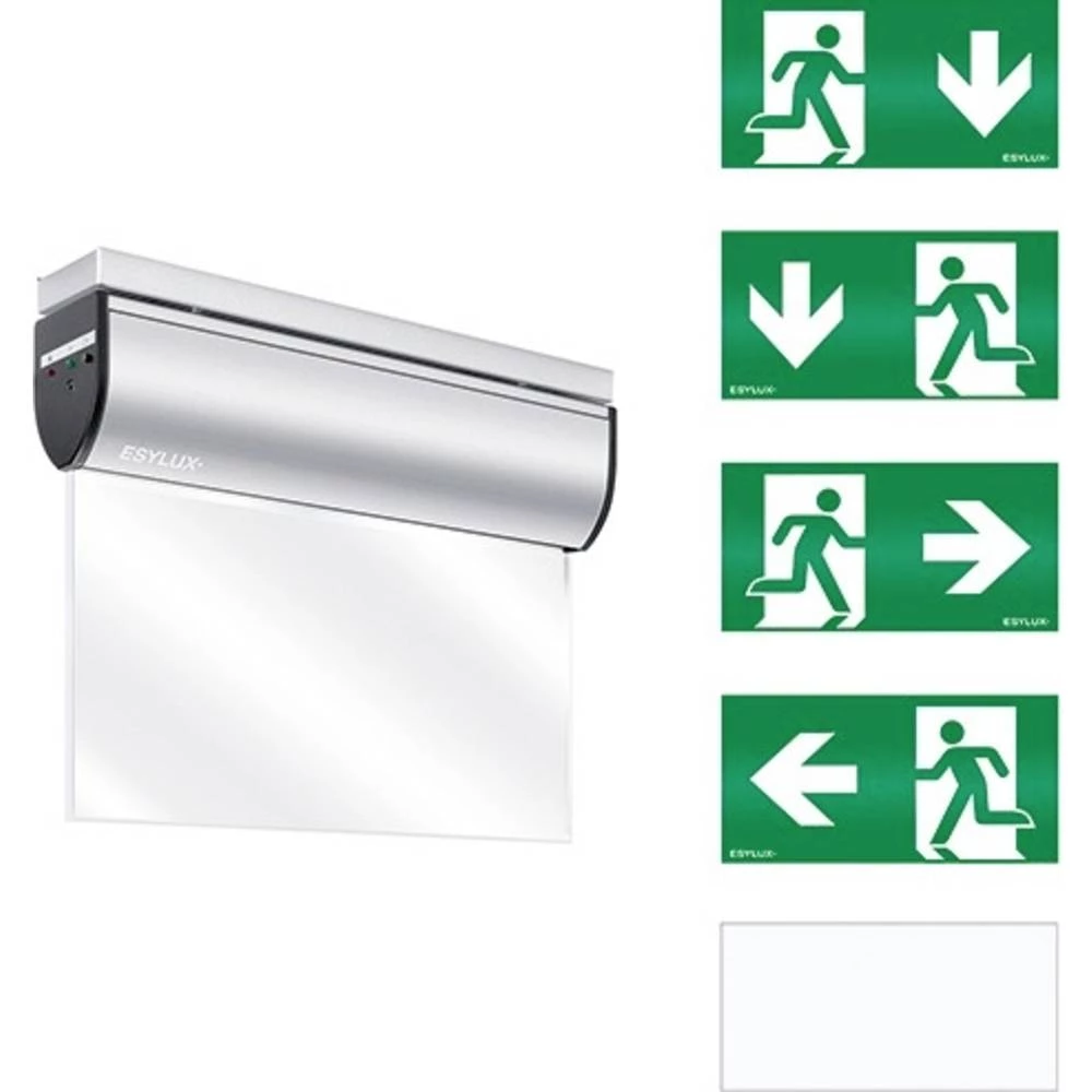 ESYLUX EN10031618 osvjetljenje za izlaz u nuždi  stropna montaža prema gore, lijevo, desno, prema dolje slika