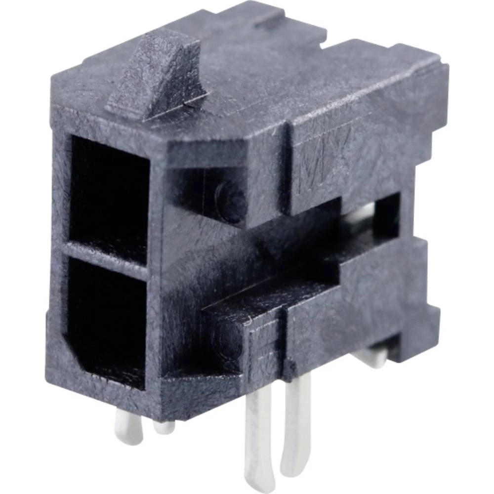 Molex ugradna standardna letva s muškim kontaktima Ukupan broj polova 2 Raster: 3 mm 430450206 1 St. Tape on Full reel slika