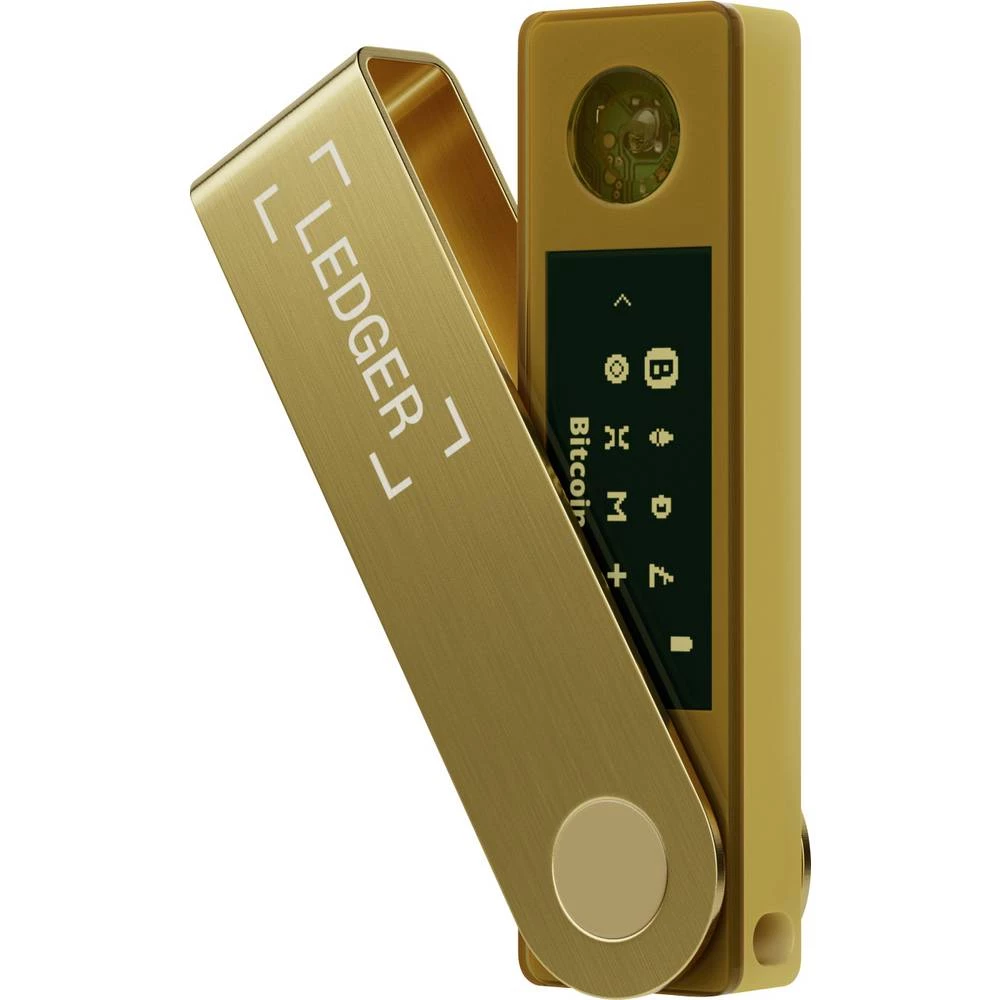 Ledger Nano X - Gold LNX-GOLD-ENDEPT Hardver novčanik 1 St. slika